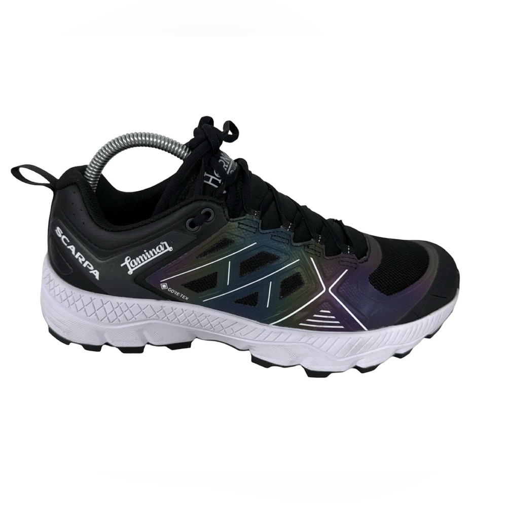 Herno Scarpa Spin Ultra 2 Assoluto Gtx Low Cut Sneakers Mens US 8 Black Green